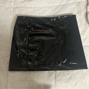 Edikted mini faux leather skirt